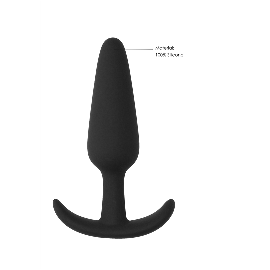 Analplug Slim für Anfänger Schwarz 7,5 x Ø 2,2 cm – Ansicht 4