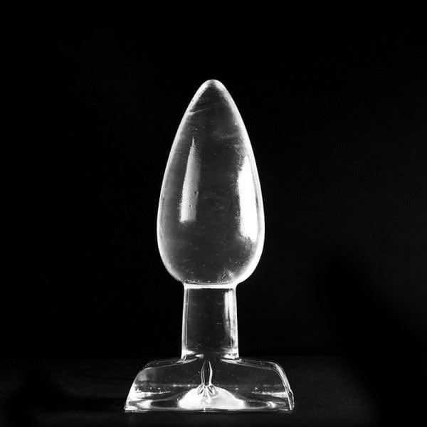 Analplug Speerspitze transparent 11 x 3,8 cm
