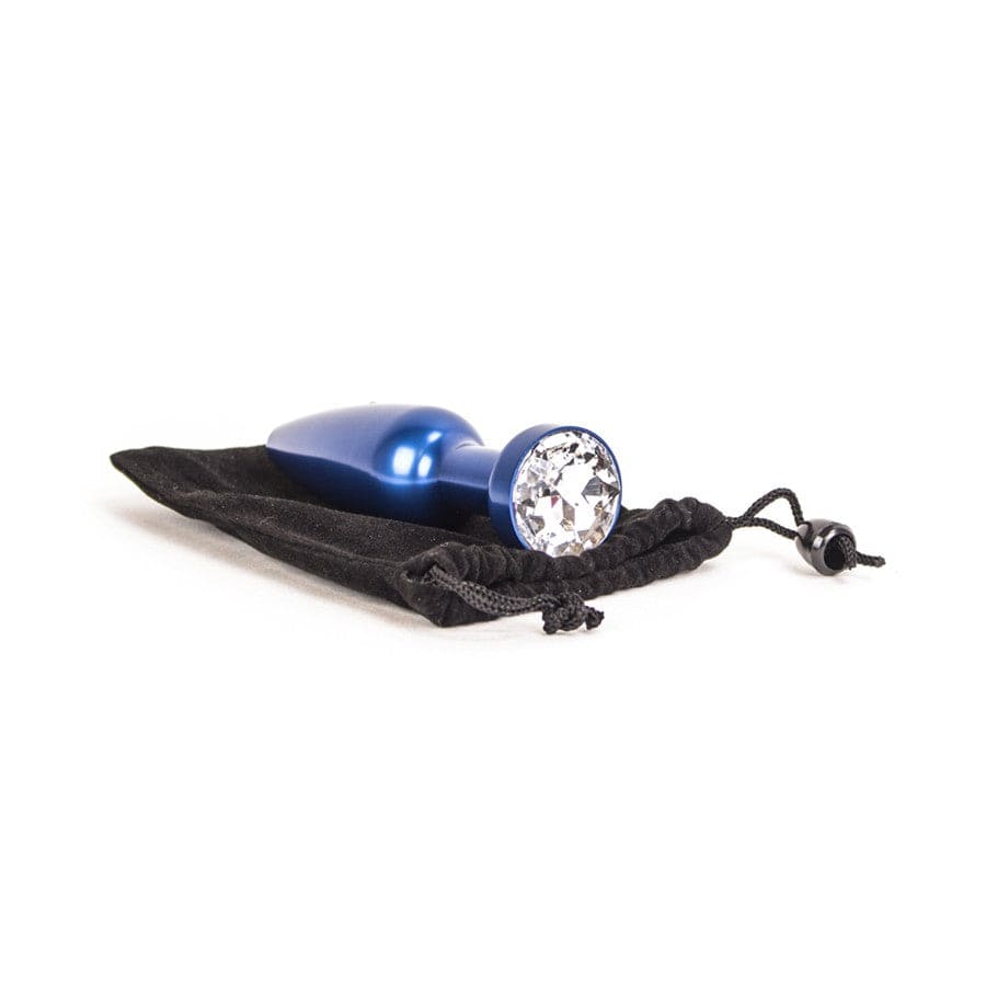 Analplug Stern 11 x 2,8 cm Blau