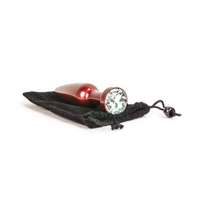 Analplug Stern 11 x 2,8 cm Rot
