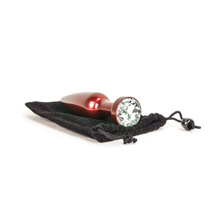 Analplug Stern 11 x 2,8 cm Rot