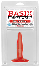 Analplug Stern Mini 8 x 2 cm