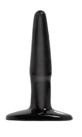 Analplug Stern Mini 8 x 2 cm Schwarz