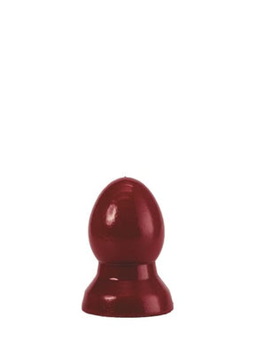 Analplug Stummel rot 12 x 7 cm