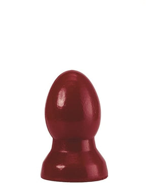 Analplug Stummel rot 15,5 x 8,5 cm