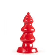 Analplug Tannebaum rot 11 x 5 cm