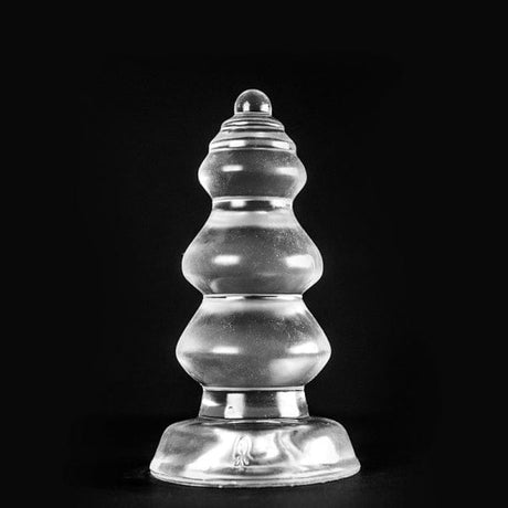 Analplug Tannebaum transparent 11 x 5 cm