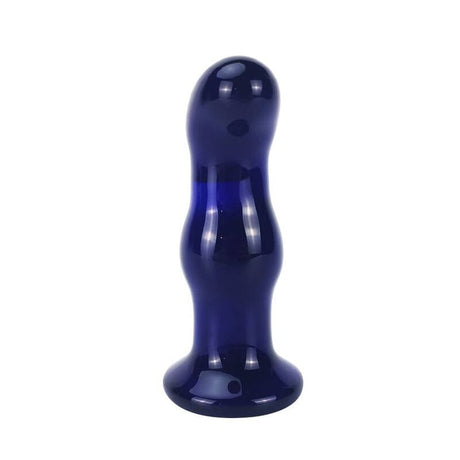Analplug the Gleaming Vibrierender Glas-Buttplug