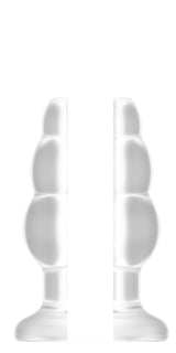 Analplug The Hollow Tunnel klar 10,2 x 5,6 cm