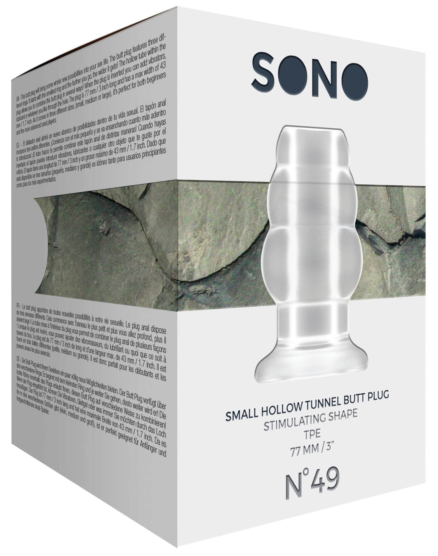 Anal plug The Hollow Tunnel clear 7.7 x 4.9 cm dildodave.de Anal plug The Hollow Tunnel clear 7.7 x 4.9 cm dildodave.de