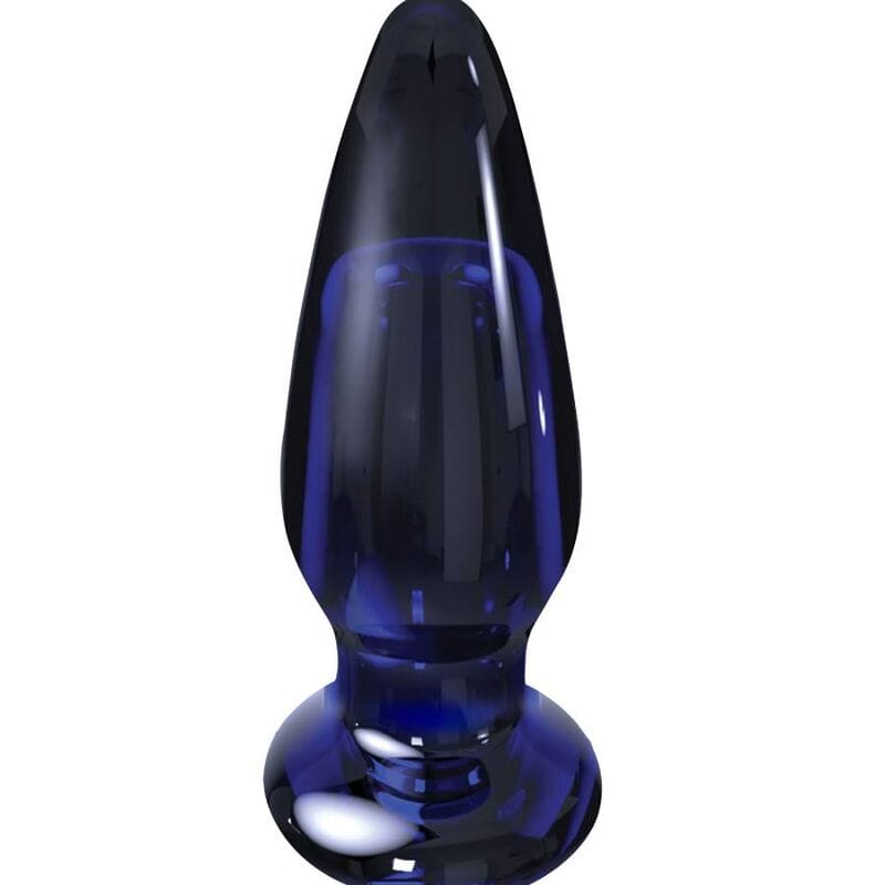 Analplug the Shining Vibrierender Glas-Buttplug