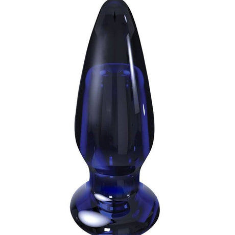 Analplug the Shining Vibrierender Glas-Buttplug