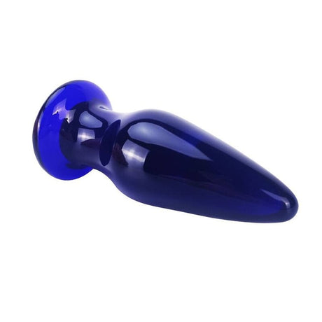 Analplug the Shining Vibrierender Glas-Buttplug