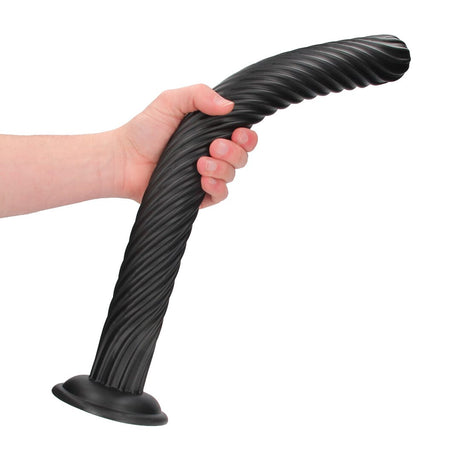 Analplug Titan Twist Schwarz 48 x Ø 5 cm – Ansicht 7