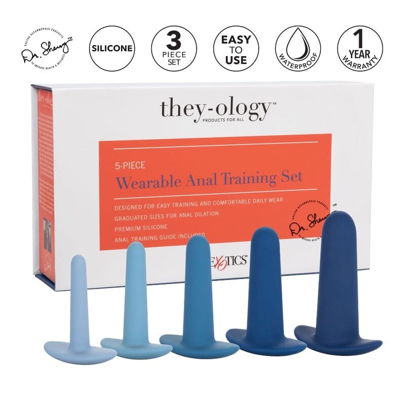 Analplug Tragbares Analtrainingsset 5-teilig 8,5 x 3 cm – Ansicht 2