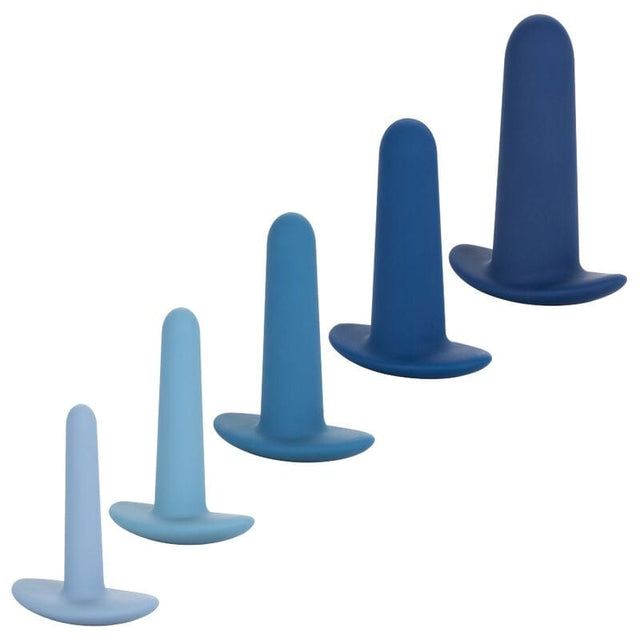 Analplug Tragbares Analtrainingsset 5-teilig 8,5 x 3 cm