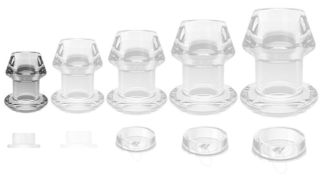 Analplug Tunnel Transparent 4 x 3,6 cm