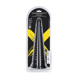 Analplug Ouch Twisted Vortex aus PVC Schwarz 30 x Ø 9 cm – Ansicht 3
