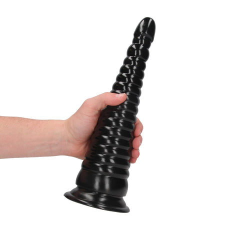 Analplug Twisted Vortex Schwarz 30 x Ø 9 cm – Ansicht 6