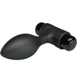 Analplug Vibra Butt 10 Vibrationen Analstecker Schwarz