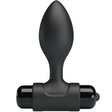 Analplug Vibra Butt 10 Vibrationen Analstecker Schwarz