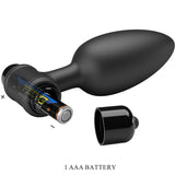 Analplug Vibra Butt Plug 2 Anal Plug 10 Vibrationen Schwarz