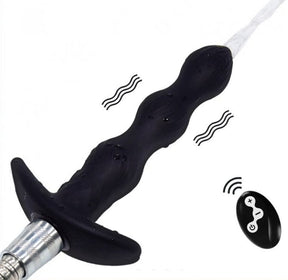 Analplug Vibro mit Einlauf 14,5 x 3 cm