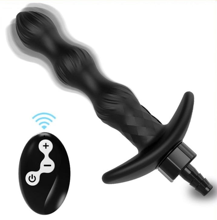 Analplug Vibro mit Einlauf 14,5 x 3 cm