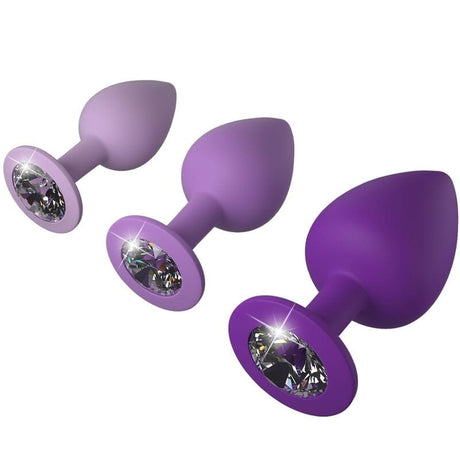 Analplug Violettes -Set 9,6 x 4,4 cm