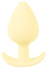 Analplug Yellow 6,5 x 3,1 cm