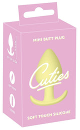 Analplug Yellow 6,5 x 3,1 cm