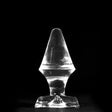 Analplug Zepter Koloss transparent 11 x 6 cm