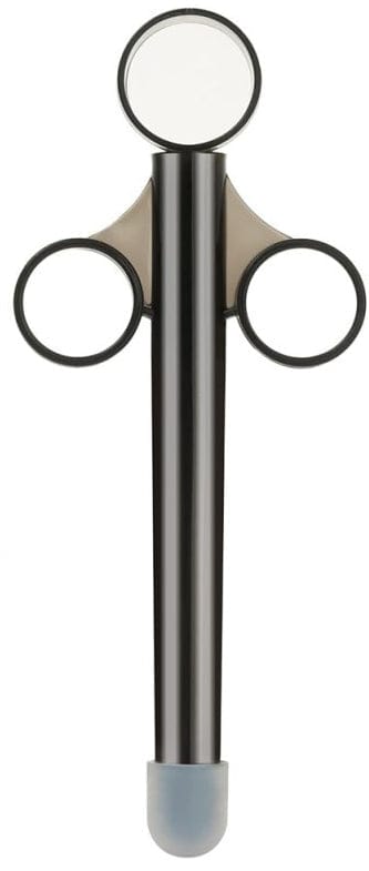 Analspritze Gleitgel 10 ml Schwarz