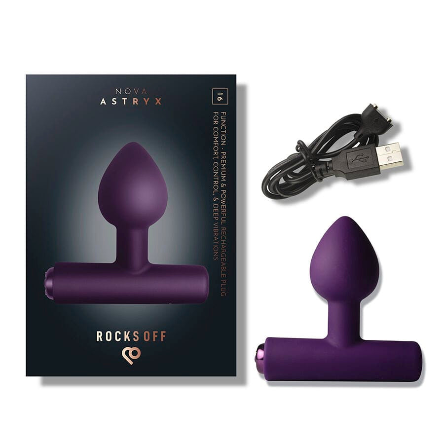 Analvibrator Nova Astryx wiederaufladbar 16 Funktionen Violett – Ansicht 9