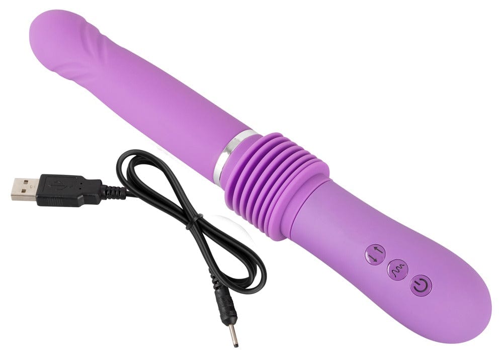 Analvibrator Stecher Lila 30 x 3,5 cm