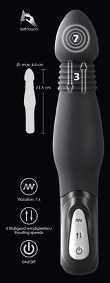 Analvibrator Stoßer 23,5 x 4,4 cm