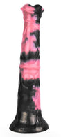 Animal Dildo Ragulf 26 x 5.5cm Schwarz-Rosa