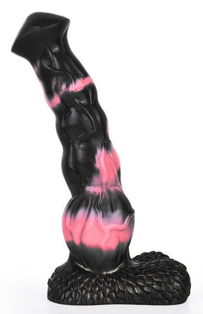 Arhulf Animal Dildo 21 x 6cm Schwarz-Rosa