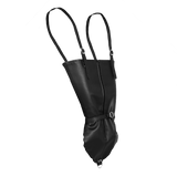 Armbinder Ouch mit Reißverschluss aus Kunstleder Schwarz 53 cm – Ansicht 4