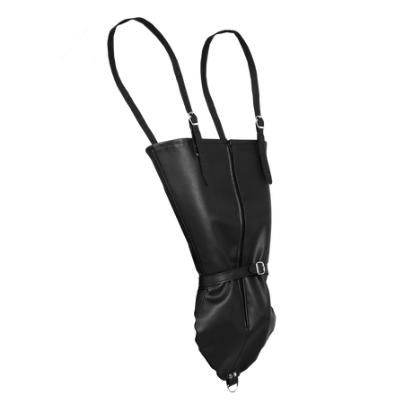 Armbinder Ouch mit Reißverschluss aus Kunstleder Schwarz 53 cm – Ansicht 4