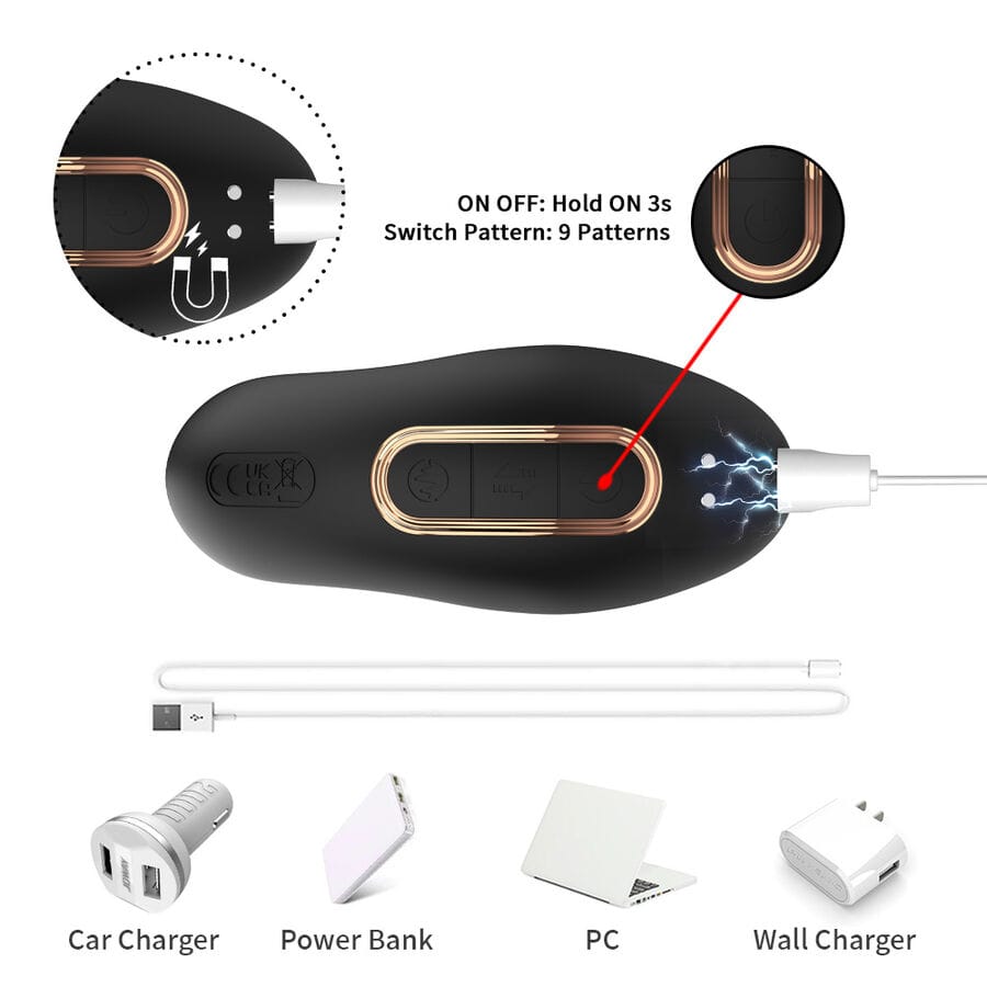 Vibrator Anal-Prostata- mit Fernbedienung Schwarz.7