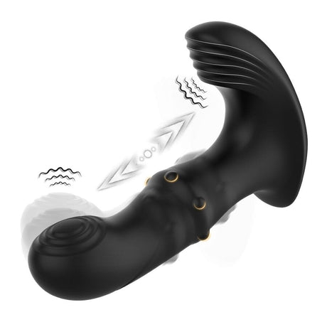 Armony - Anal-Prostata-Vibrator mit Fernbedienung Schwarz