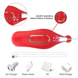Vibrator Analvibrator Panty C und g-Spot Stimulator Fernbedienung Rot.6