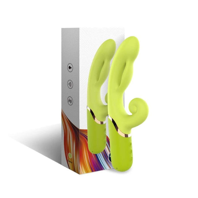 Vibrator Aufblasbarer Punkt A zum Stimulatorvibrator Grün