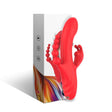 G-Punkt- & Klitoris-Vibrator Rot 22,3 x 4 cm