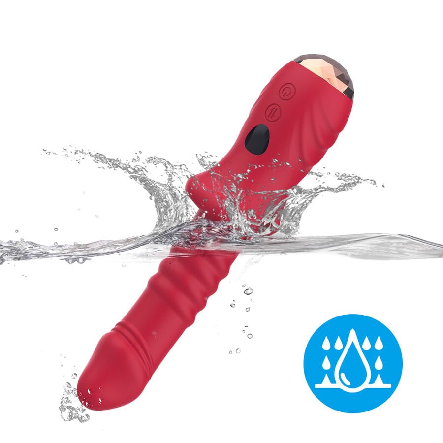 Vibrator Point A Stimulierender Vibratordildo Rot.7