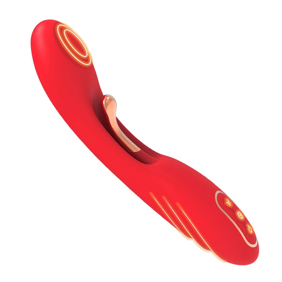 Vibrator mit Oszillierender Zunge Rot.5