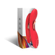 Vibrator mit oszillierender Zunge Rot 23,4 x 4 cm