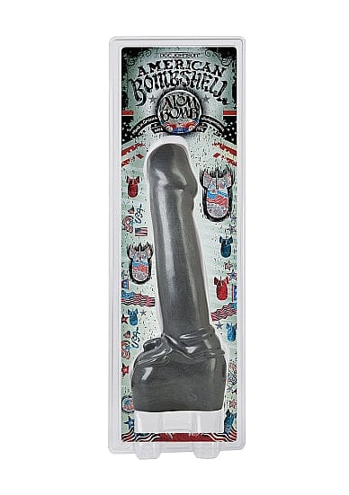 Atom Bomb Gun Metal Monster Dildo 38 x 7 cm