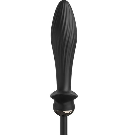 Aufblasbarer Plug & Auto-Throb Vibrator – 13 × Ø 4,5 cm